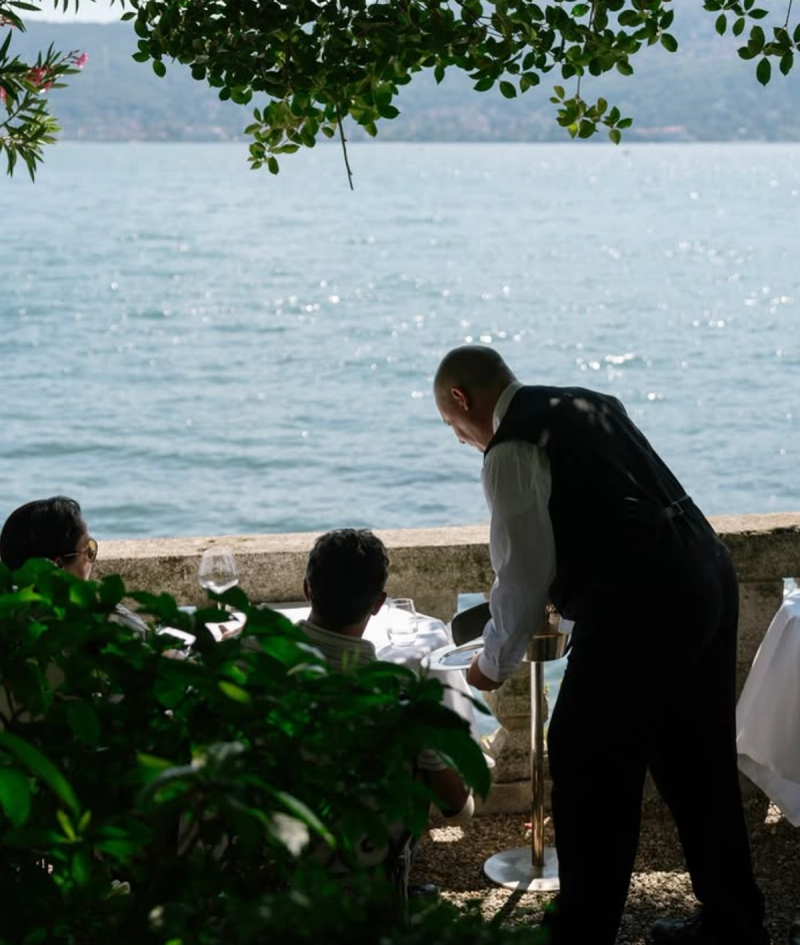 Ristorante Milano lakeside terrace in Pallanza