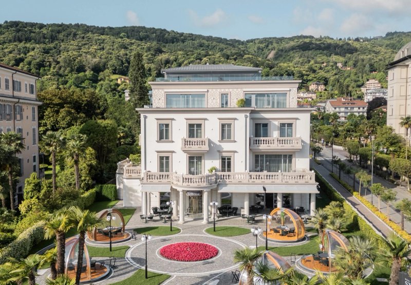 Boutique Hotel Stresa exterior villa on Lake Maggiore