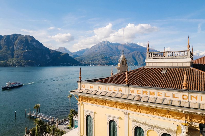 Lake Como view from Grand Hotel Villa Serbelloni