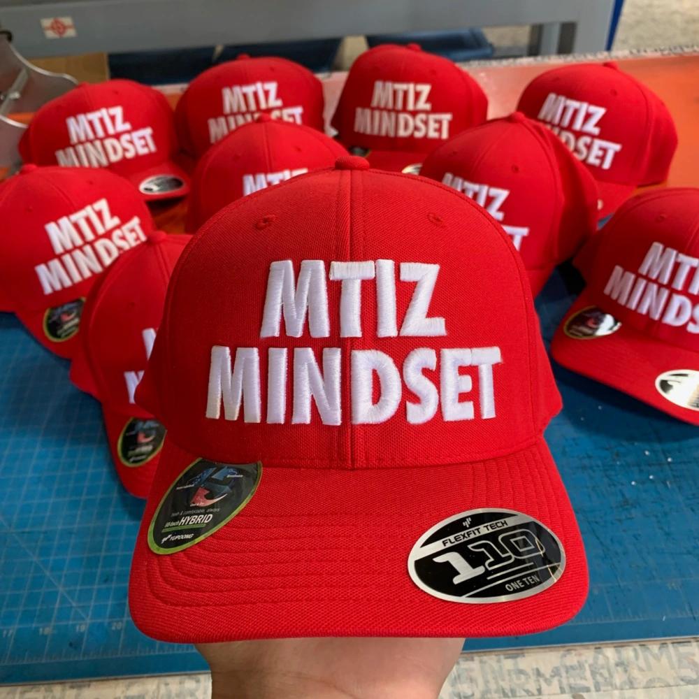 Custom 3D Puff Embroidered Flexfit 110® Cool & Dry Mini Pique Caps