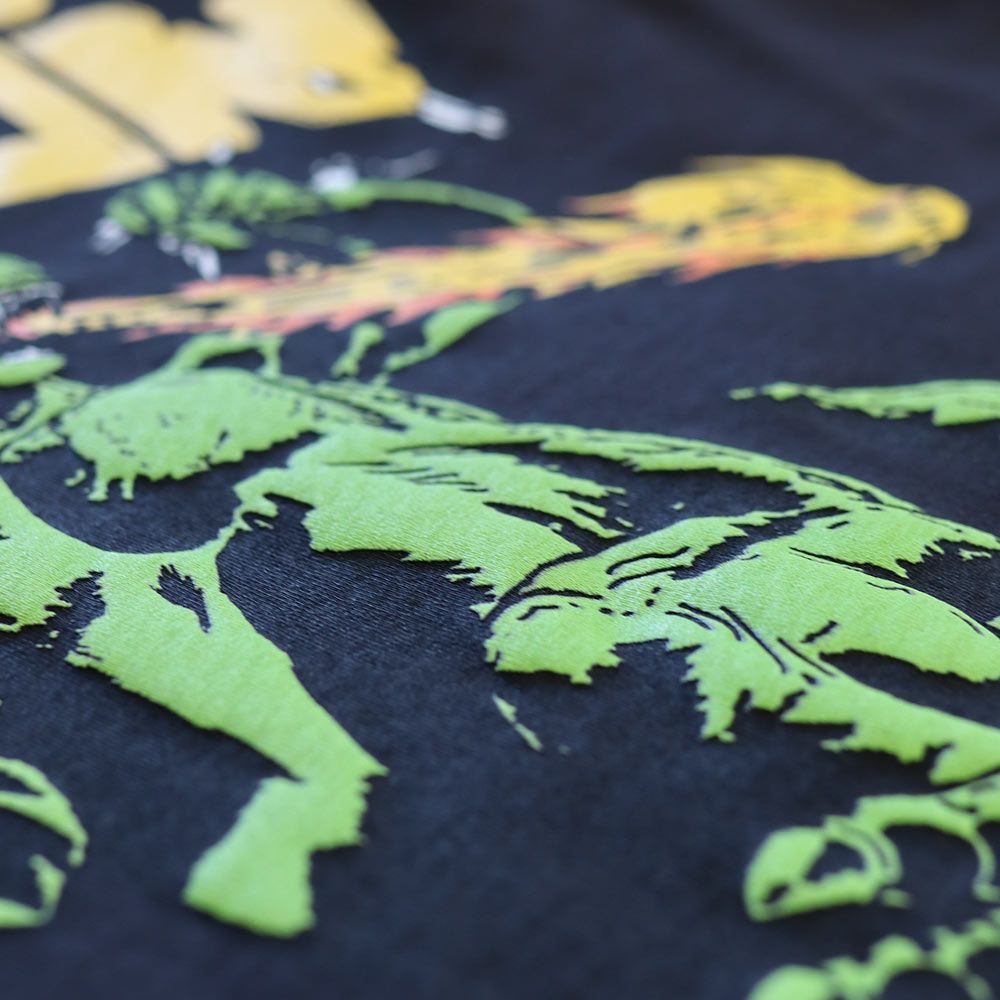 Custom Puff Screen Printed TeeStyled TS7000 T-Shirts for The Saddest Faction Clothing Company 1