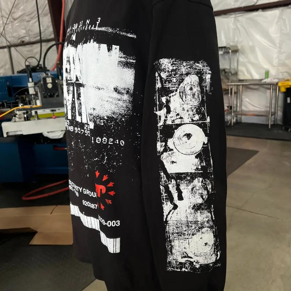 Custom Screen Printing for JPEG MAFIA | American Apparel 1304 Long Sleeve
