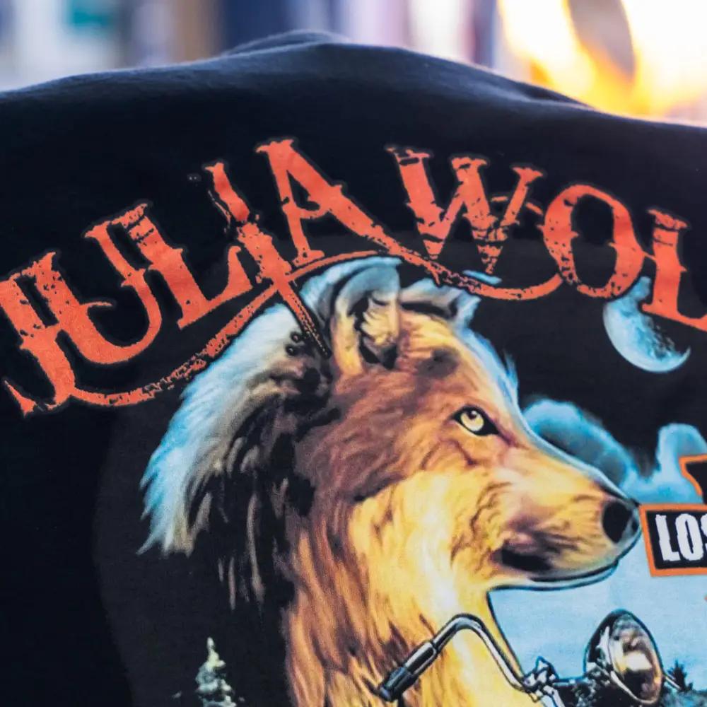 Custom Digital Screen Printed Black Gildan 5400 Long Sleeves for Girls in Purgatory 1