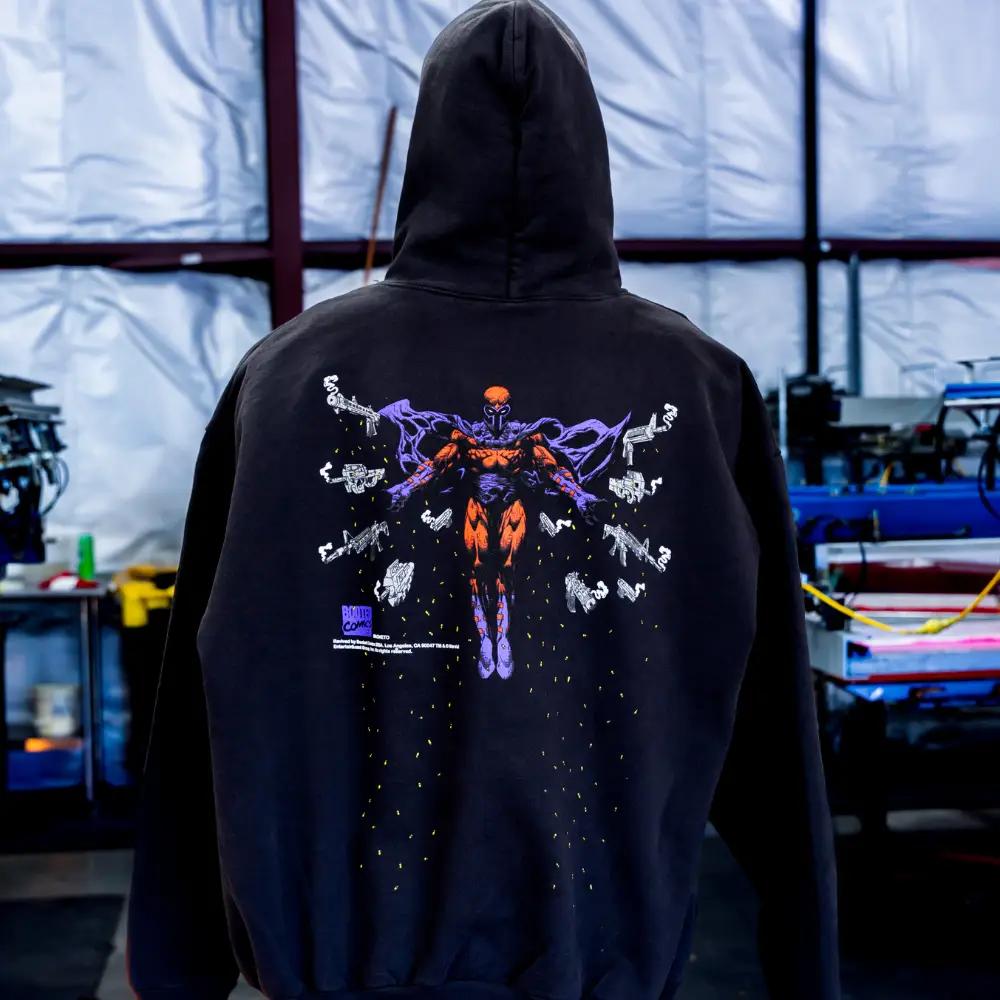 Custom Screen Printed Los Angeles Apparel HF09 Heavy Fleece Hoodies