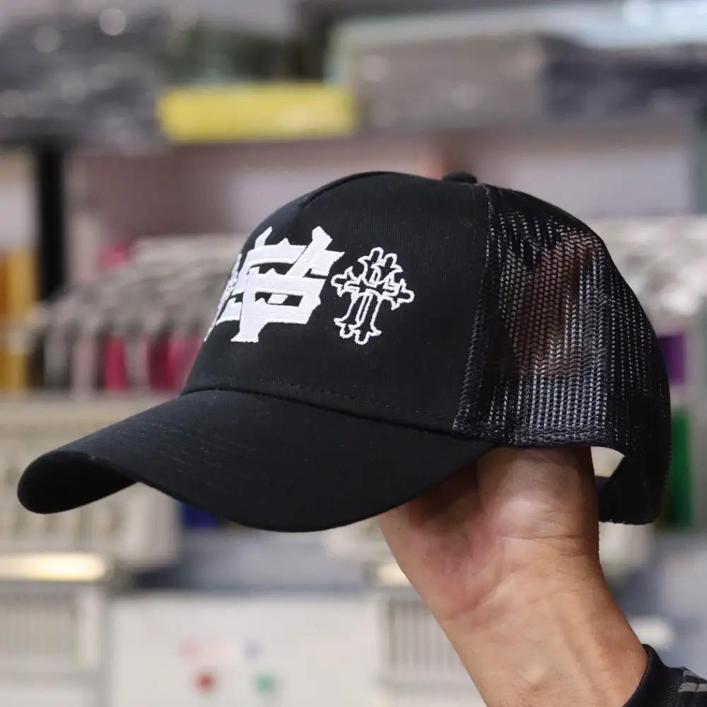 Custom Embroidered OTTO CAP 32-934 Trucker Hats for Local Clothing Brand 1