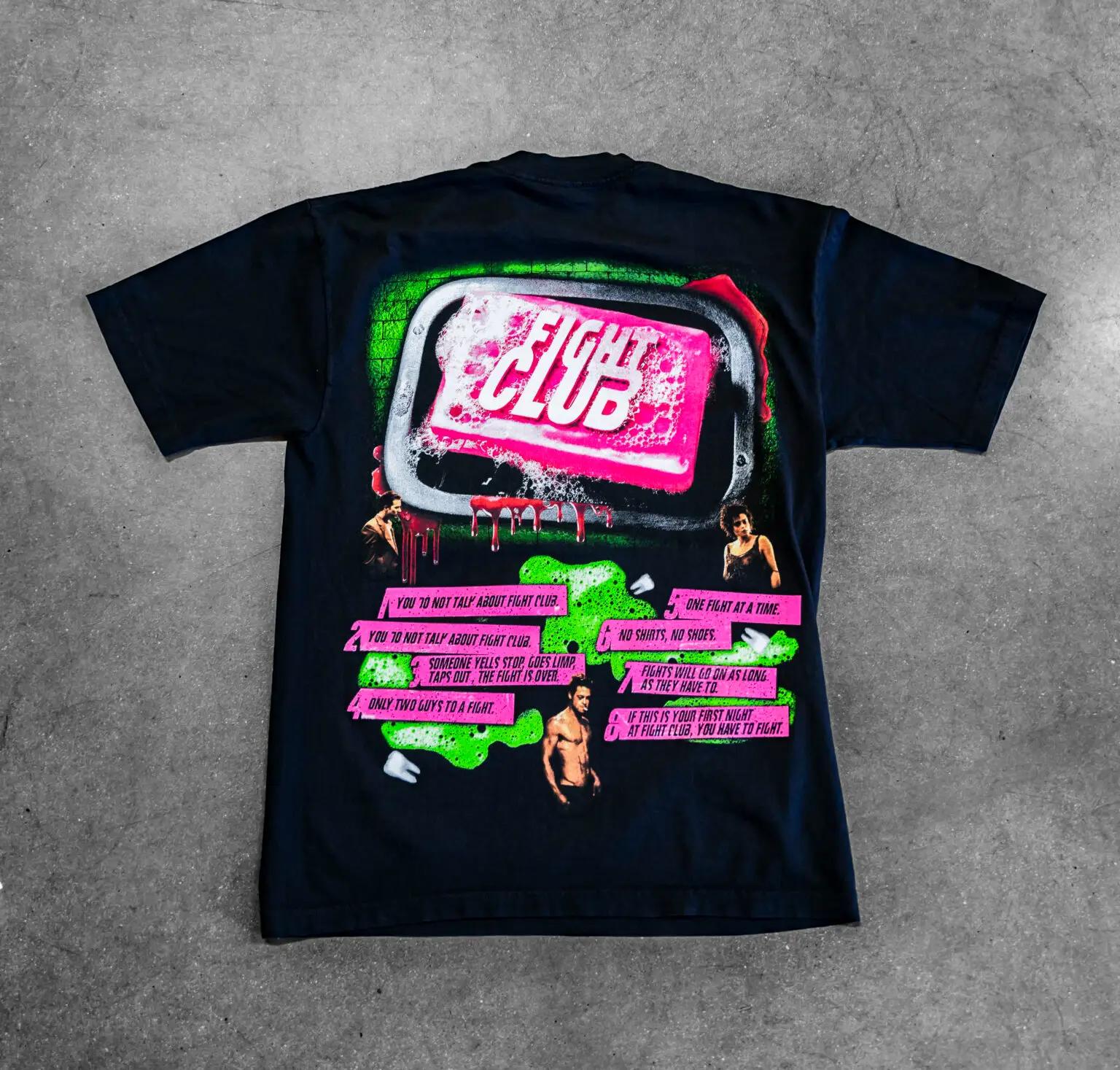 Rush Jumbo Screen Printing Simulated Process on LA Apparel 1801GD shirts 1