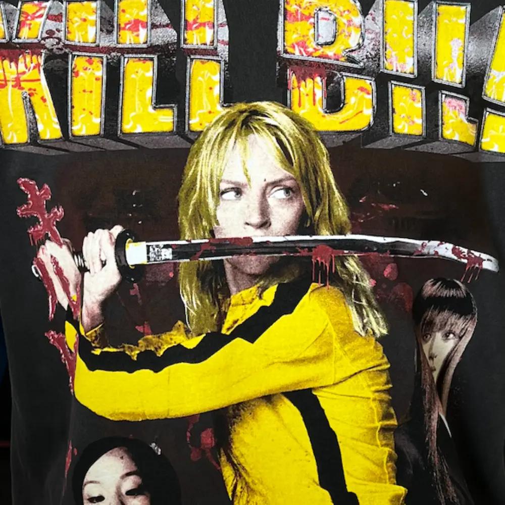 Jumbo 8-Color Screen Printing for Kill Bill-Inspired T-Shirts Delivered in Just 2 Days 1
