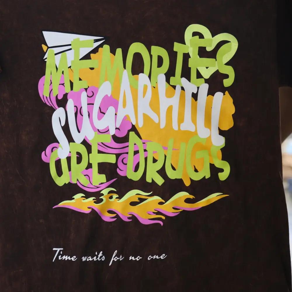 Custom Screen Printed Lane Seven LST002 Vintage Crewneck Tees for Sugarhill Clothing 1