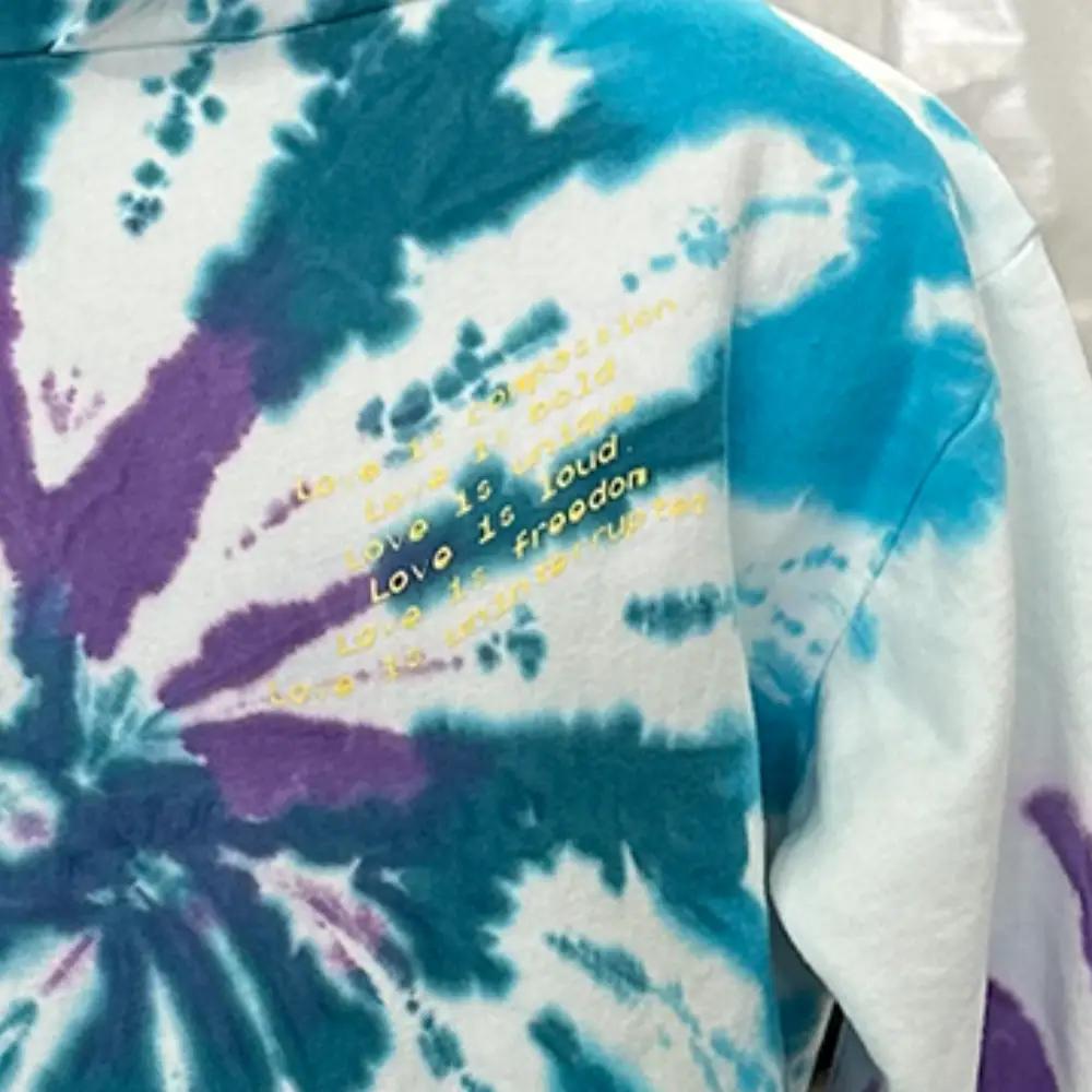 ASW : Custom Screen Printed Tie-Dye Hoodies 1