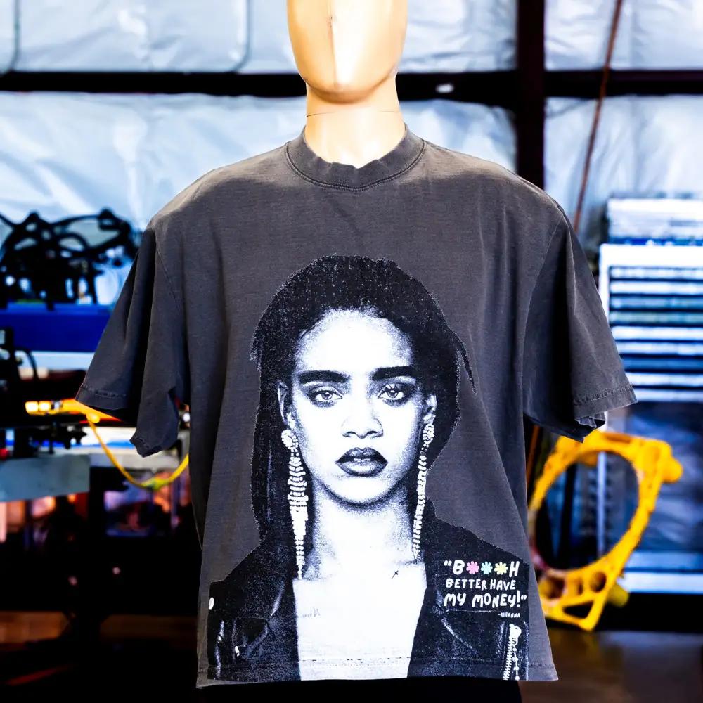 Jumbo Screen Printed Shaka Wear 7.5oz Max Heavyweight Tee Style SHMH