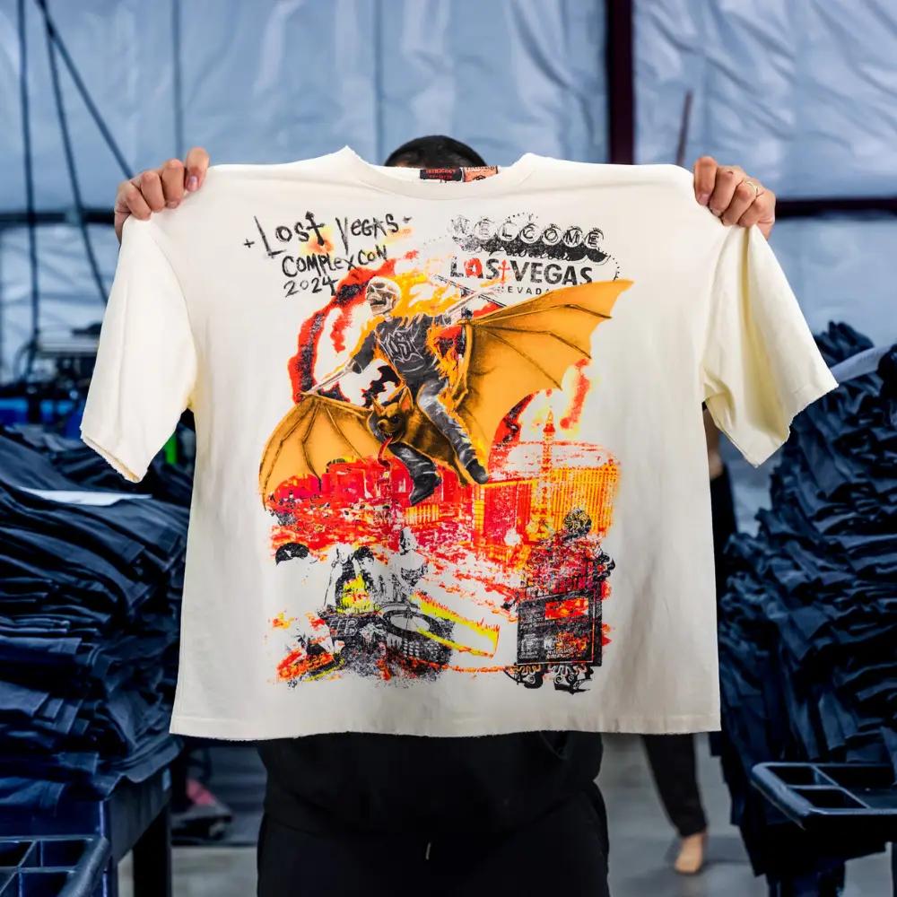 Custom Jumbo Prints for Distressed Shirts: Streetwear That Stands Out