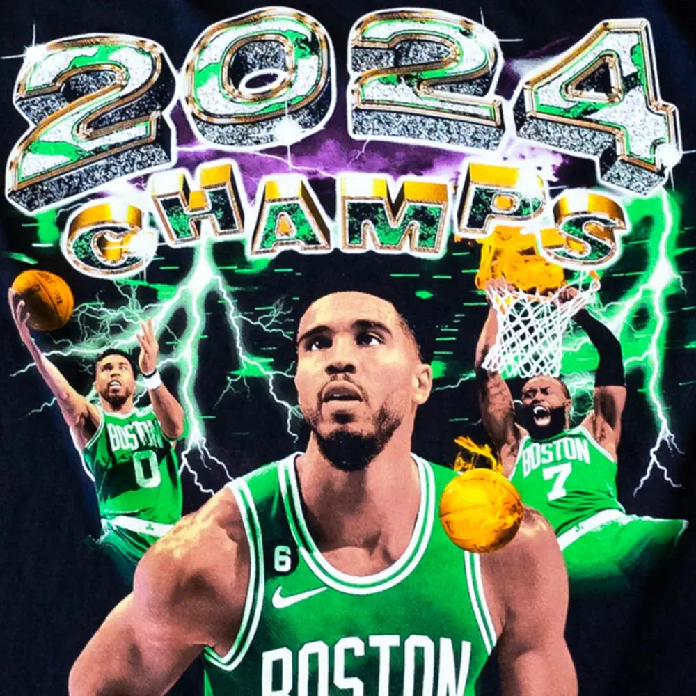 Rush Screen Printing for the 2024 Boston Celtics NBA Championship T-Shirts 1