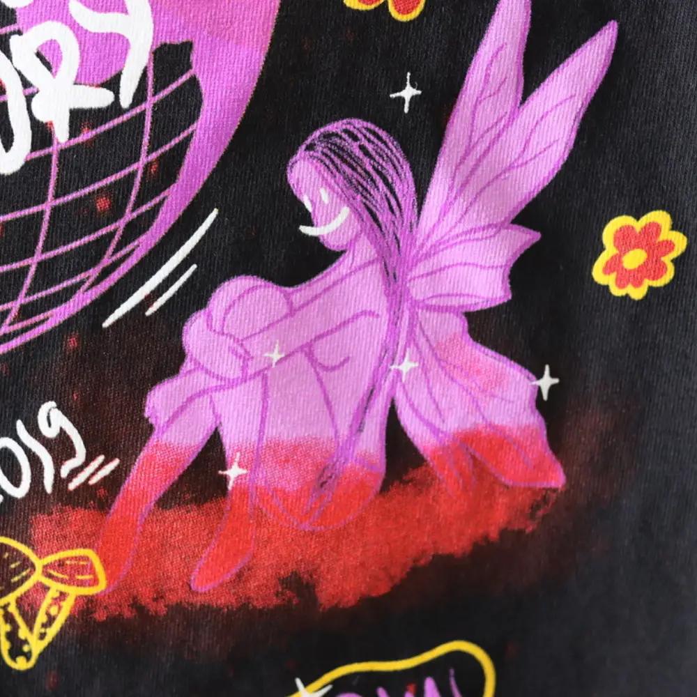 Custom Simulated Process Screen Printed Los Angeles Apparel 1801GD T-Shirts 2