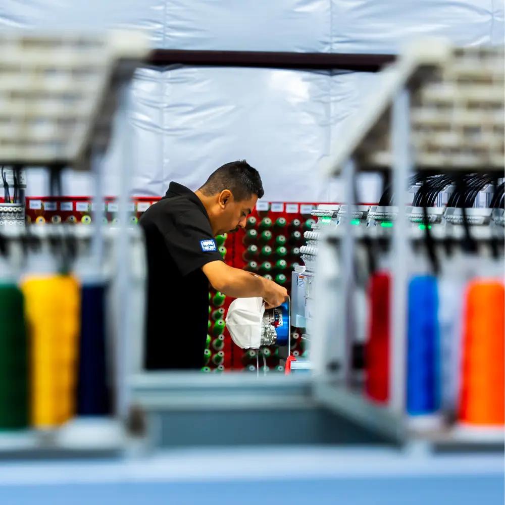 Custom Embroidered Valucap VC600 Chino Caps for Arrowhead Evaluation 3