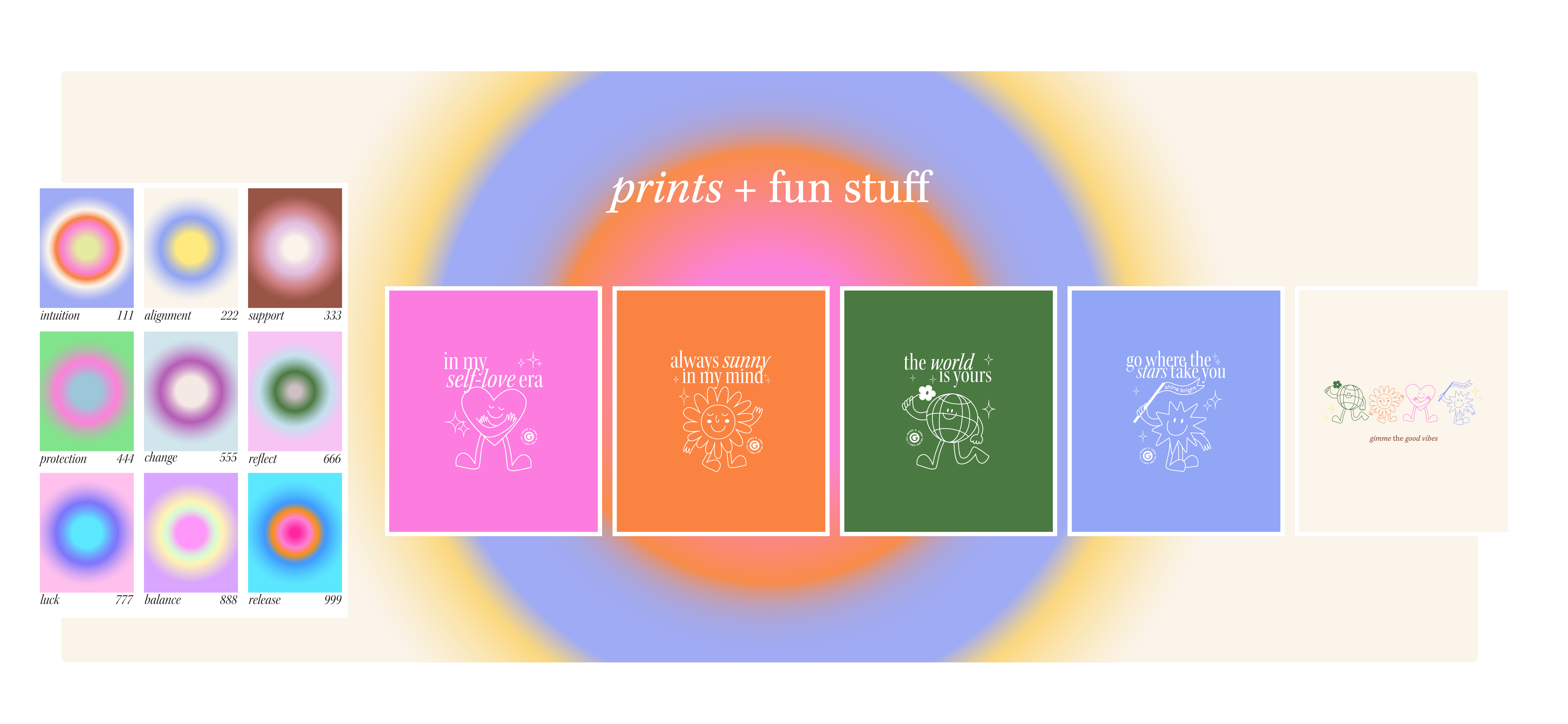 prints + fun stuff