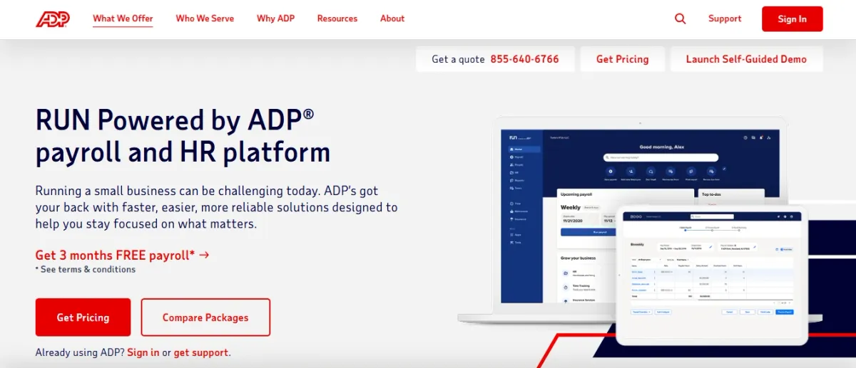 ADP payroll