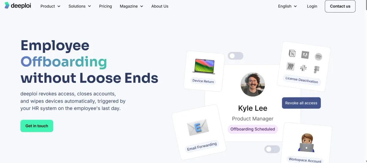 Deeploi Offboarding Software