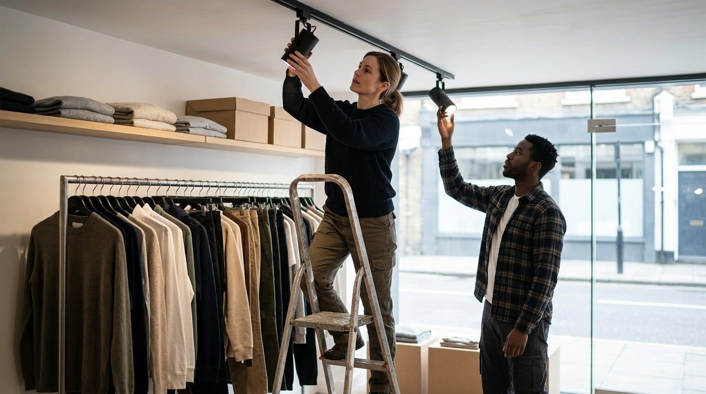 Retail Lighting at work