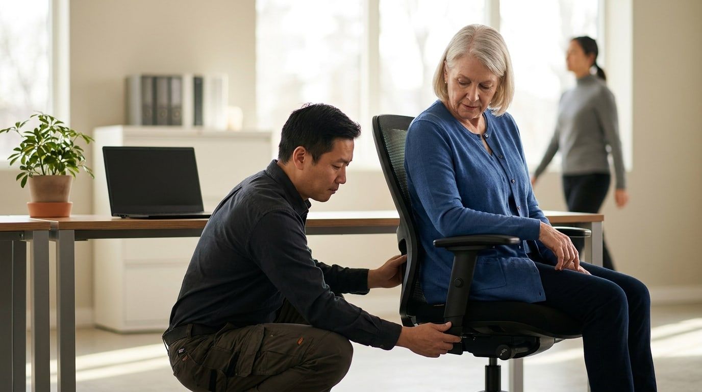 Ergonomic & Task Seating Suppliers at work