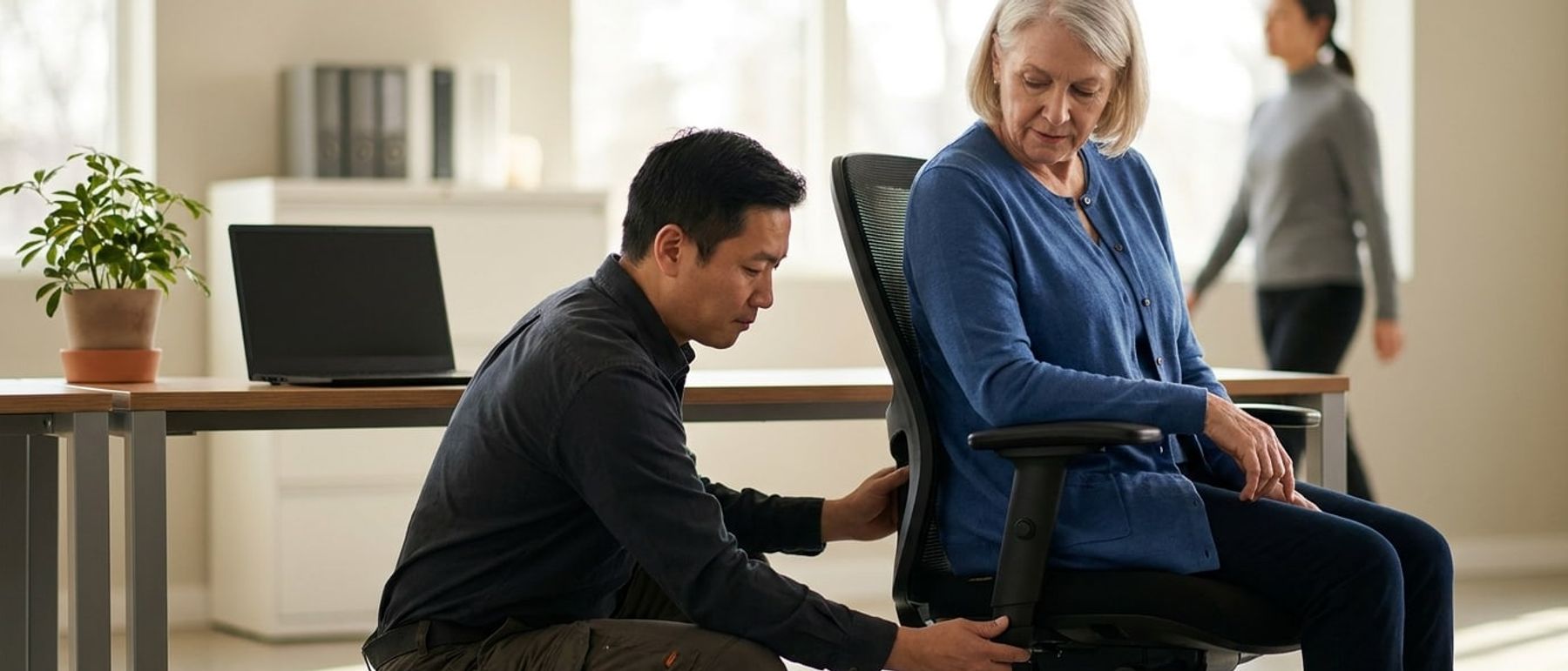 Ergonomic & Task Seating Suppliers at work