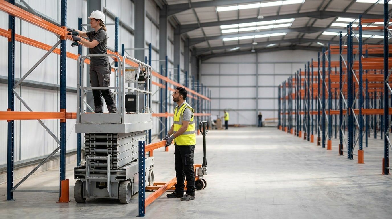 Racking & Storage at work