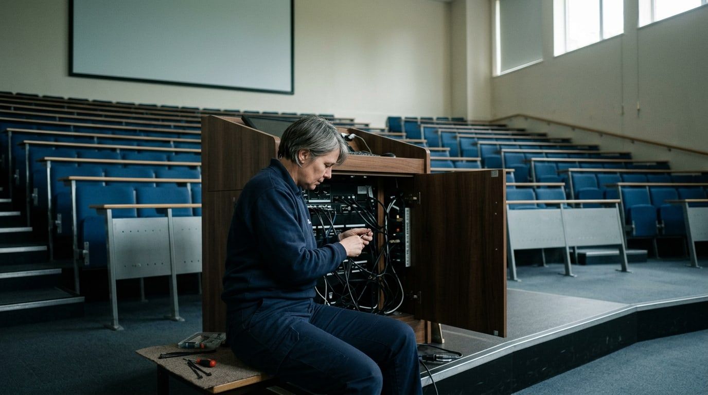 Education AV Suppliers at work