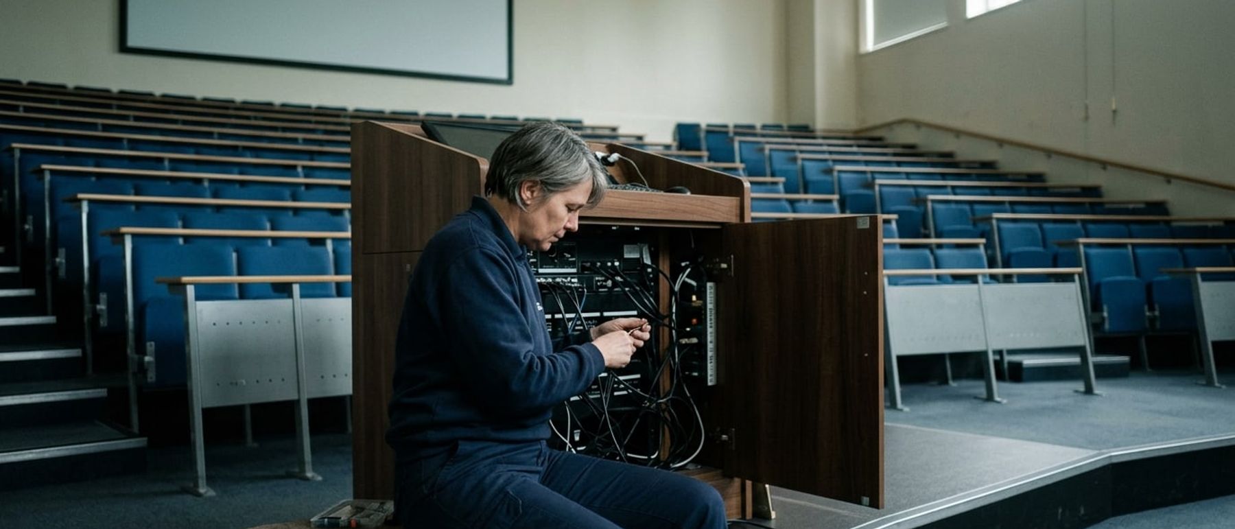 Education AV Suppliers at work