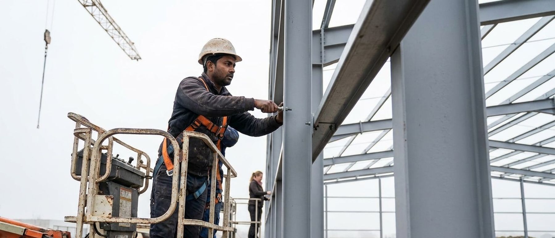 Structural Steelwork Contractors at work