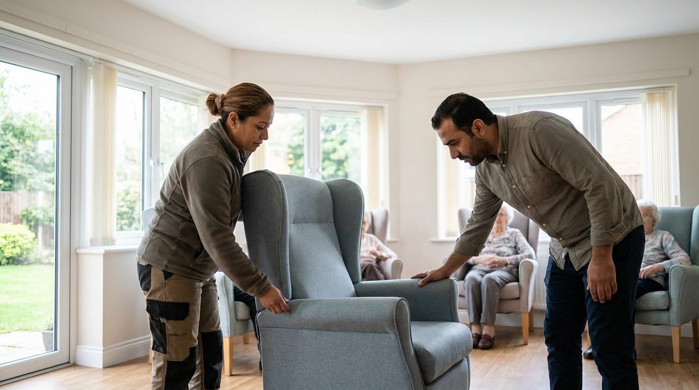 Healthcare Furniture Suppliers at work