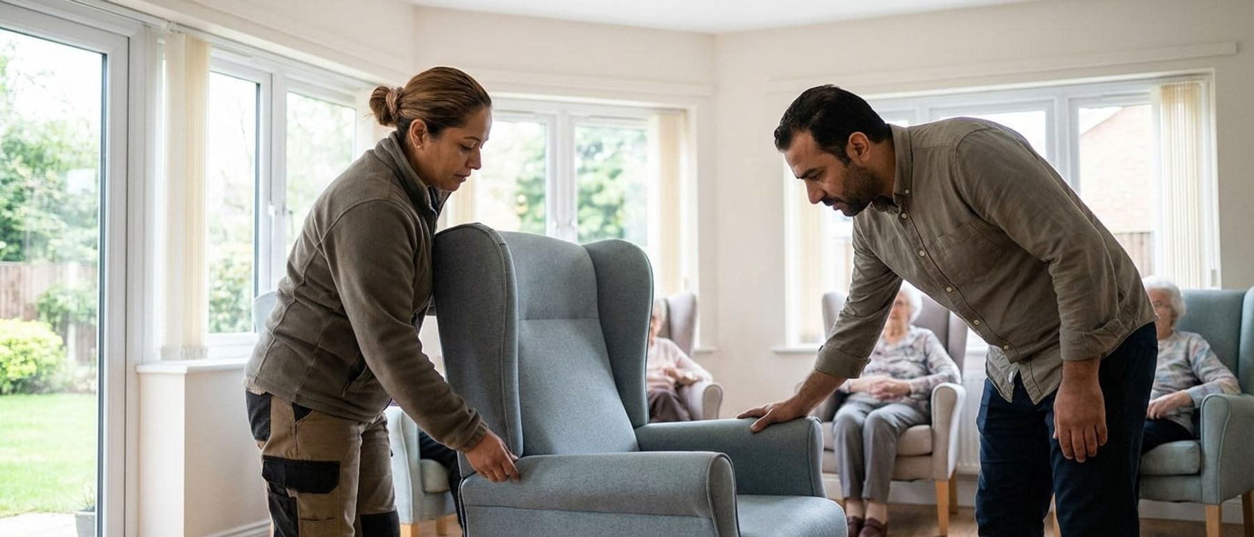 Healthcare Furniture Suppliers at work