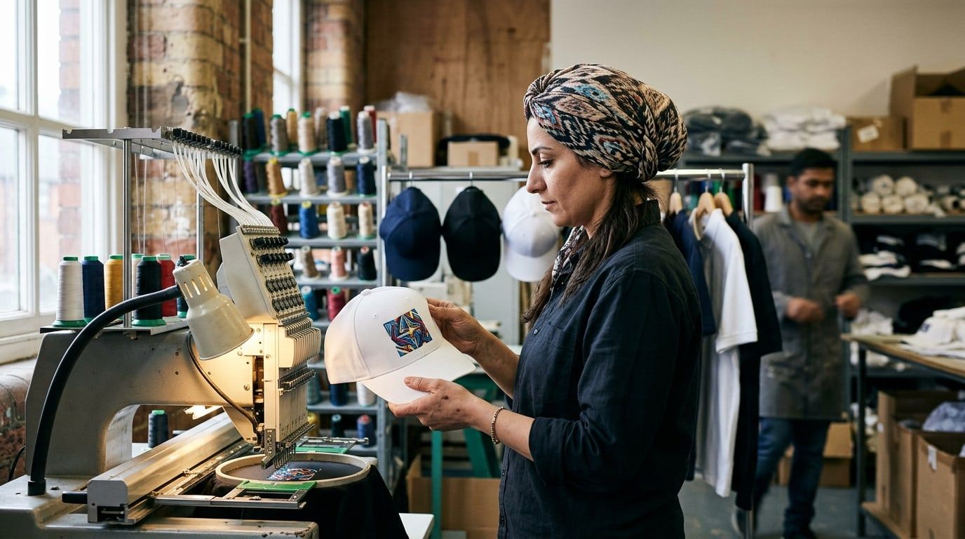 Embroidery Businesses at work