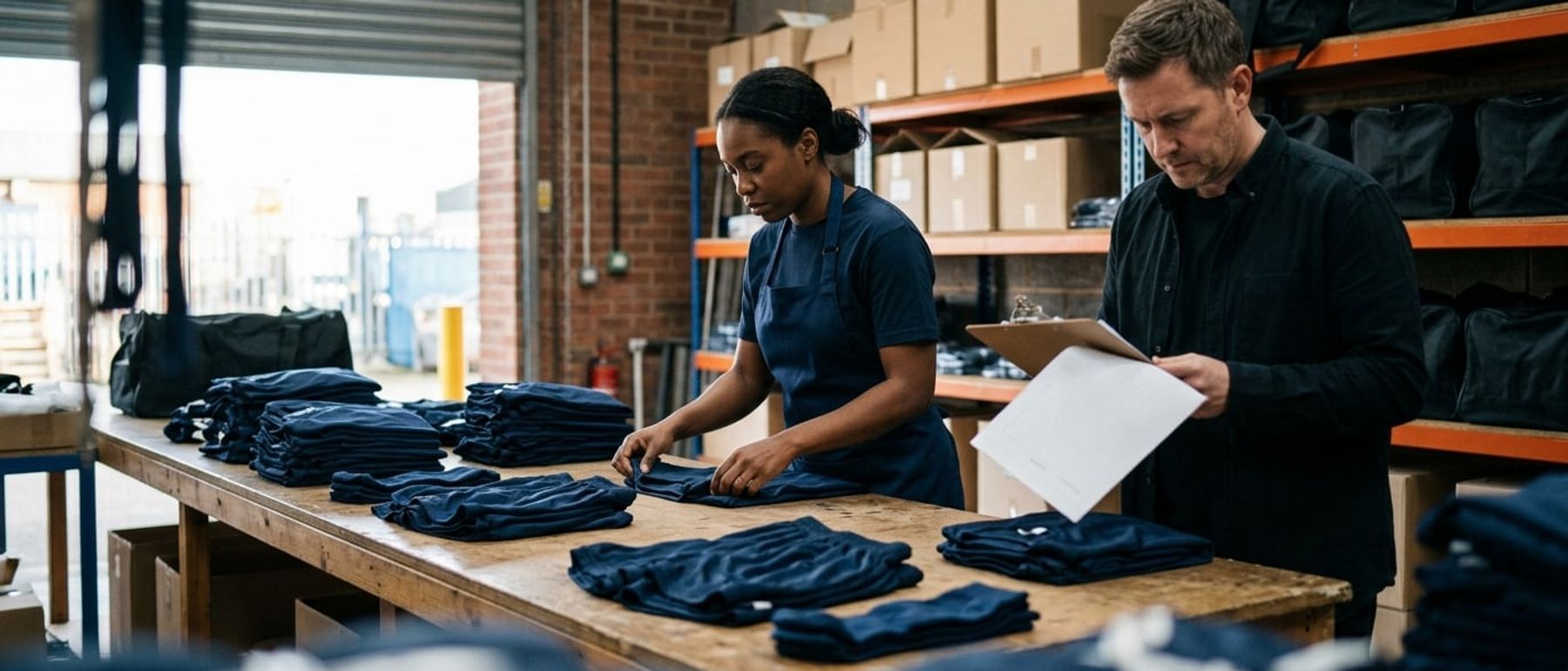 Teamwear Suppliers at work