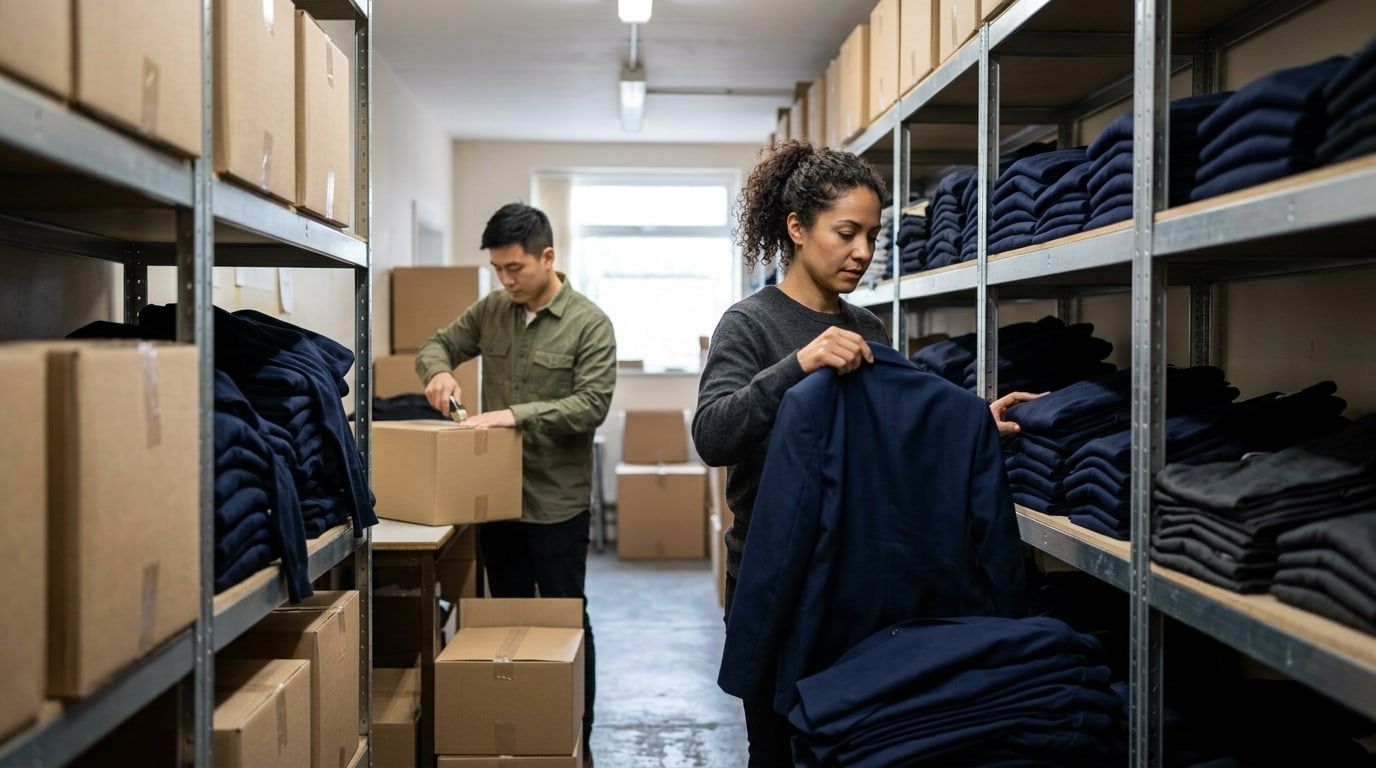 Schoolwear Suppliers at work