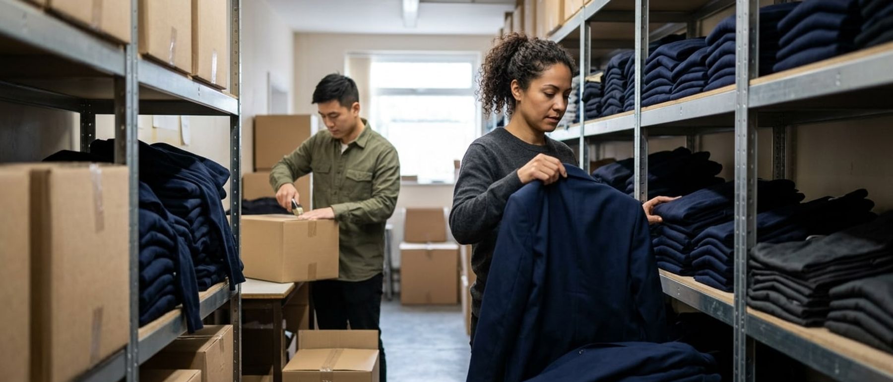 Schoolwear Suppliers at work