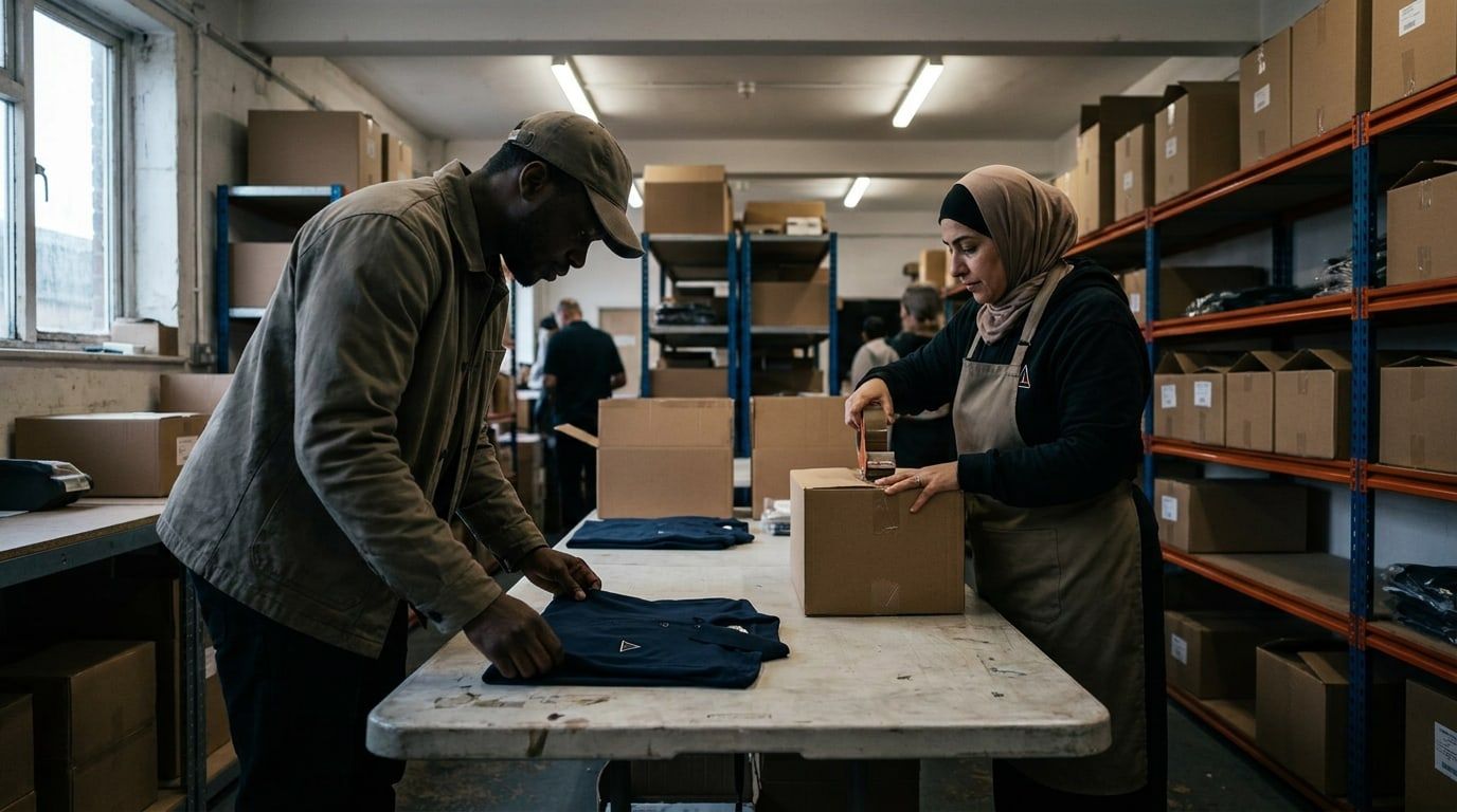 Branded Apparel & Workwear at work