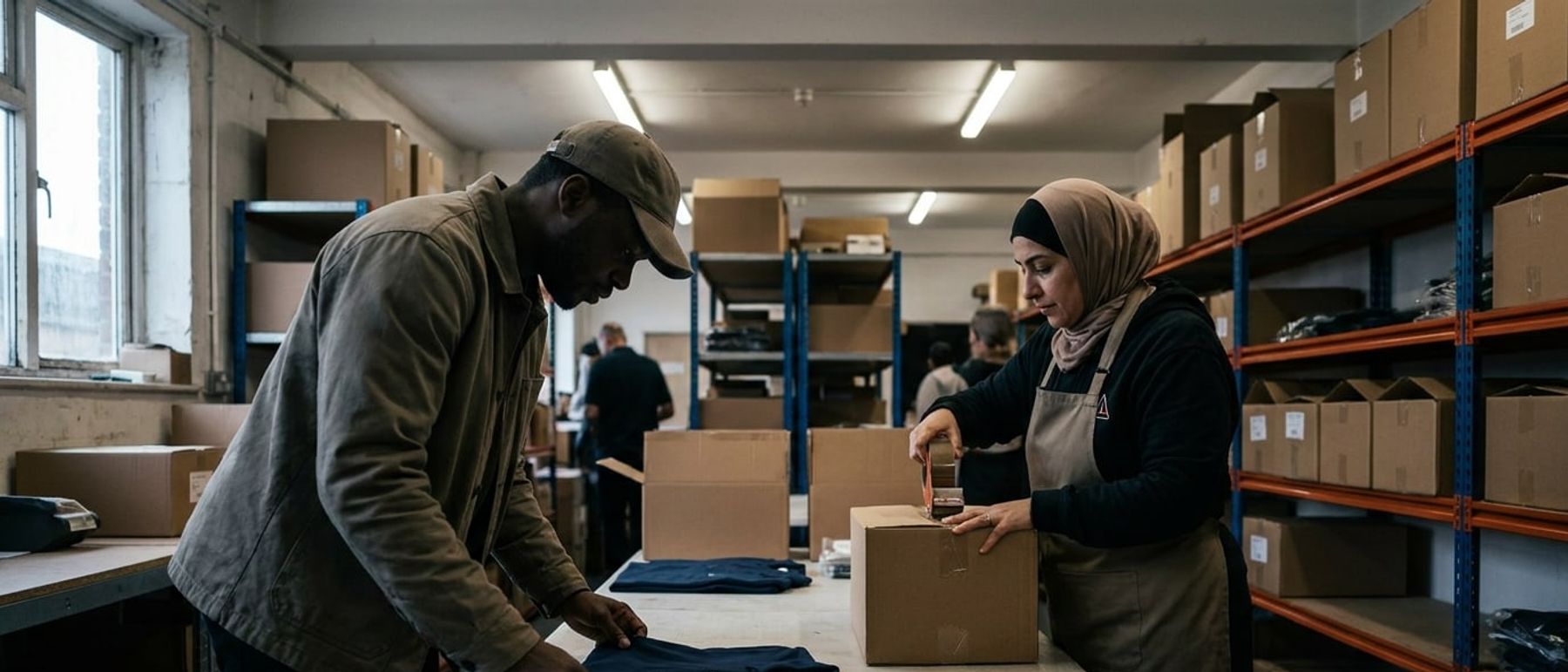 Branded Apparel & Workwear at work
