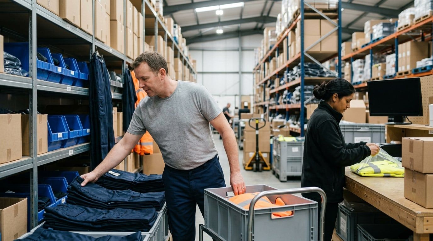 Workwear & Uniform Suppliers at work