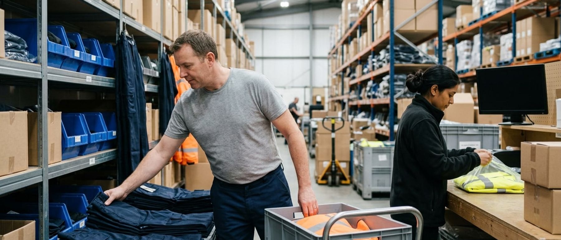 Workwear & Uniform Suppliers at work