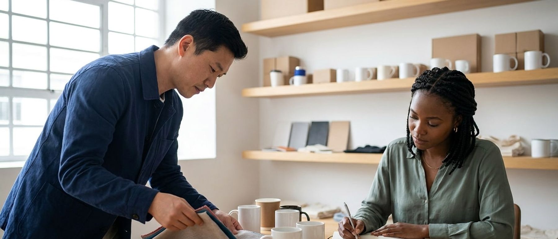Promotional Products & Branded Merchandise at work