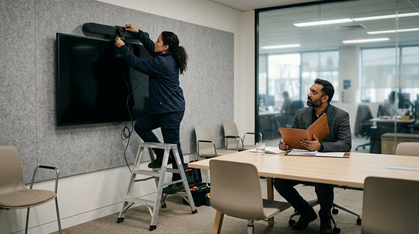 Corporate AV & Conferencing at work