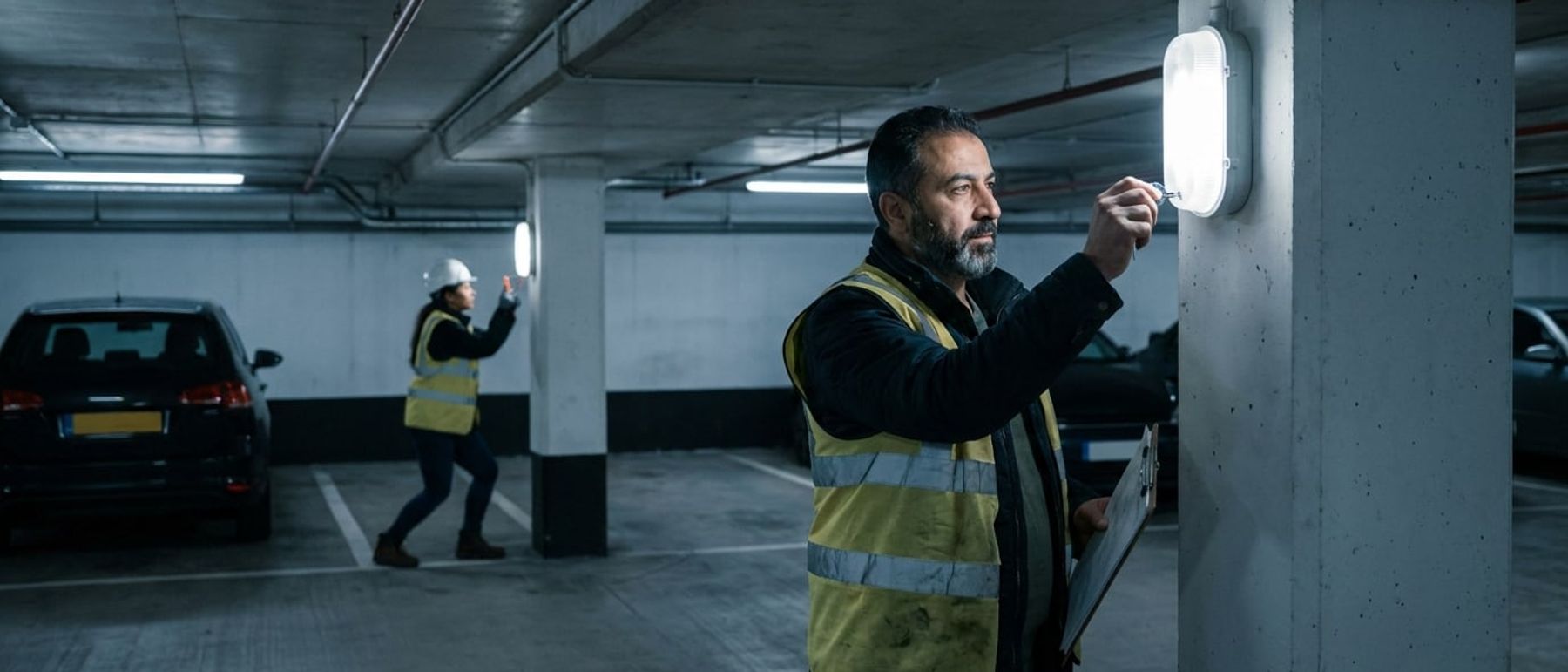 Emergency & Safety Lighting at work