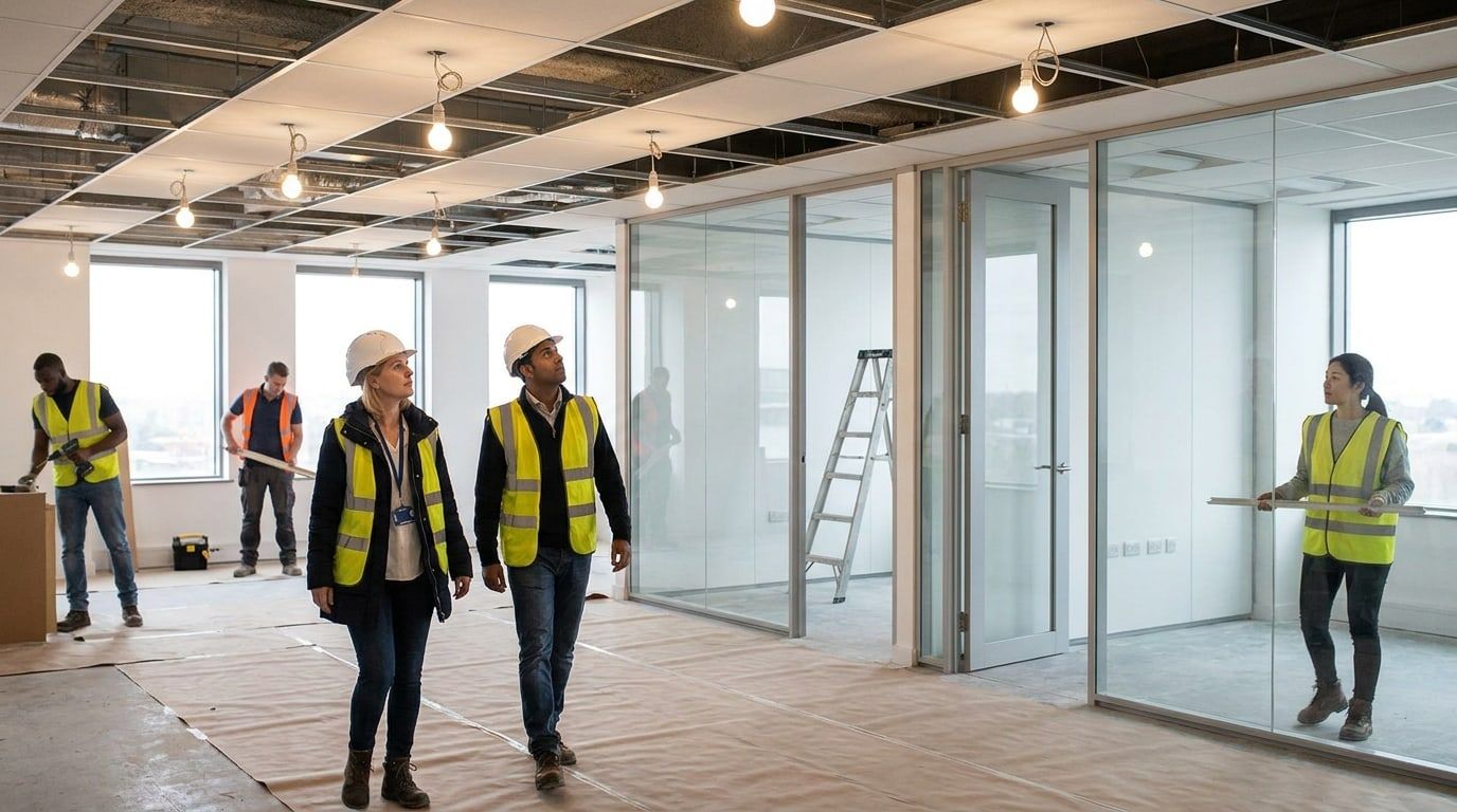 Fit-out & Interior Contractors at work