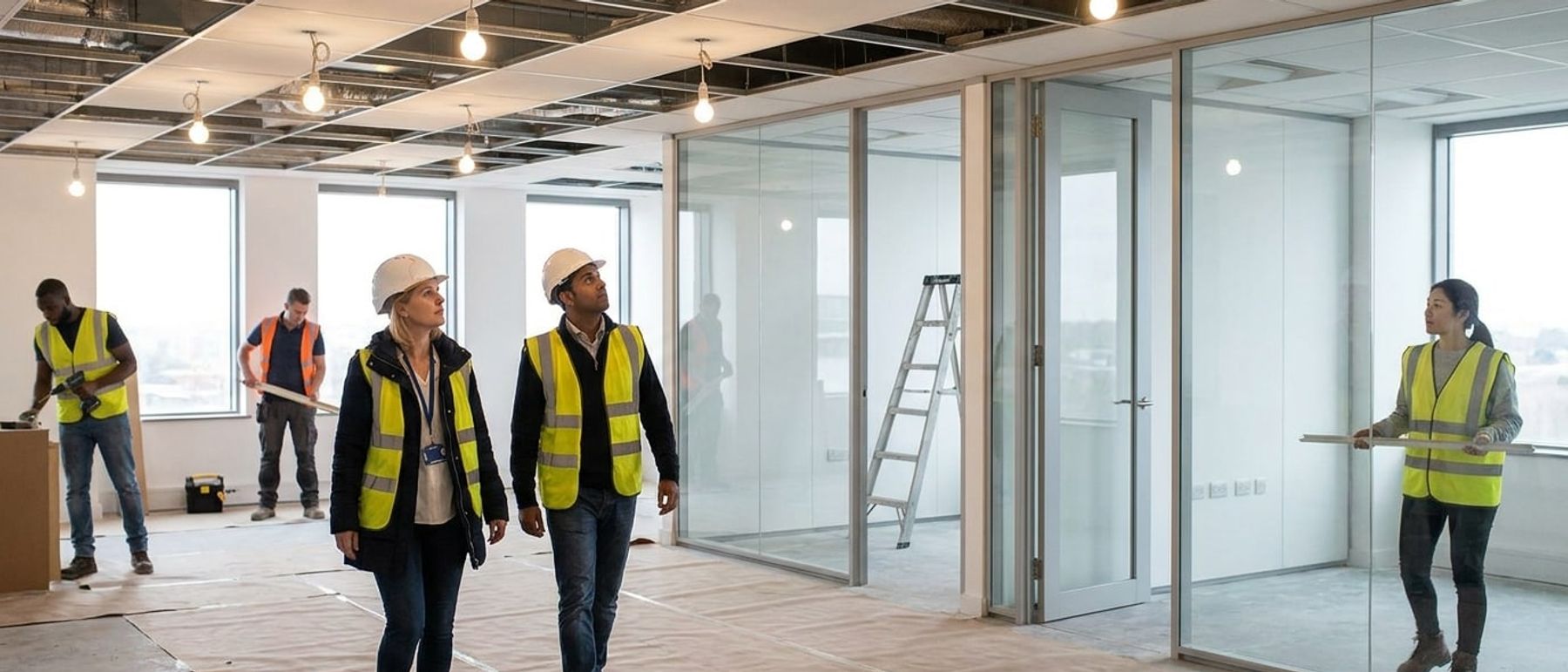 Fit-out & Interior Contractors at work