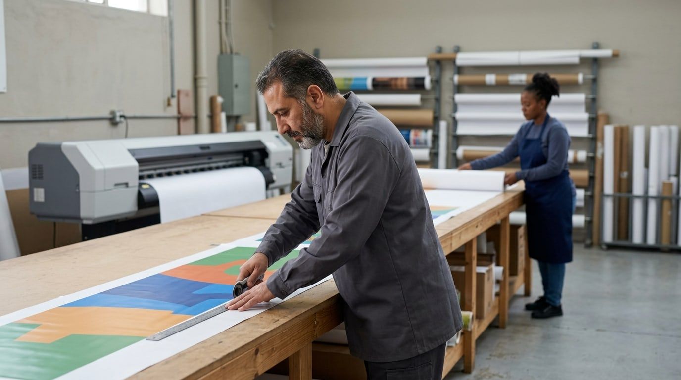 Wide-Format Print at work