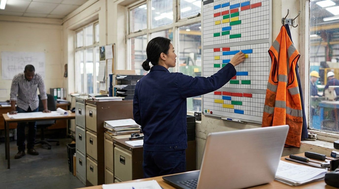 Operations Managers at work
