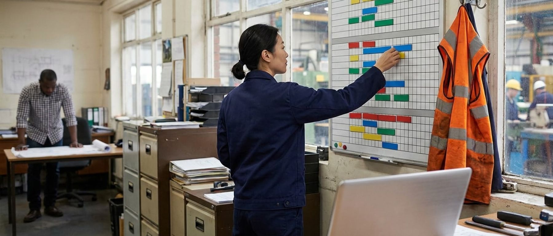 Operations Managers at work
