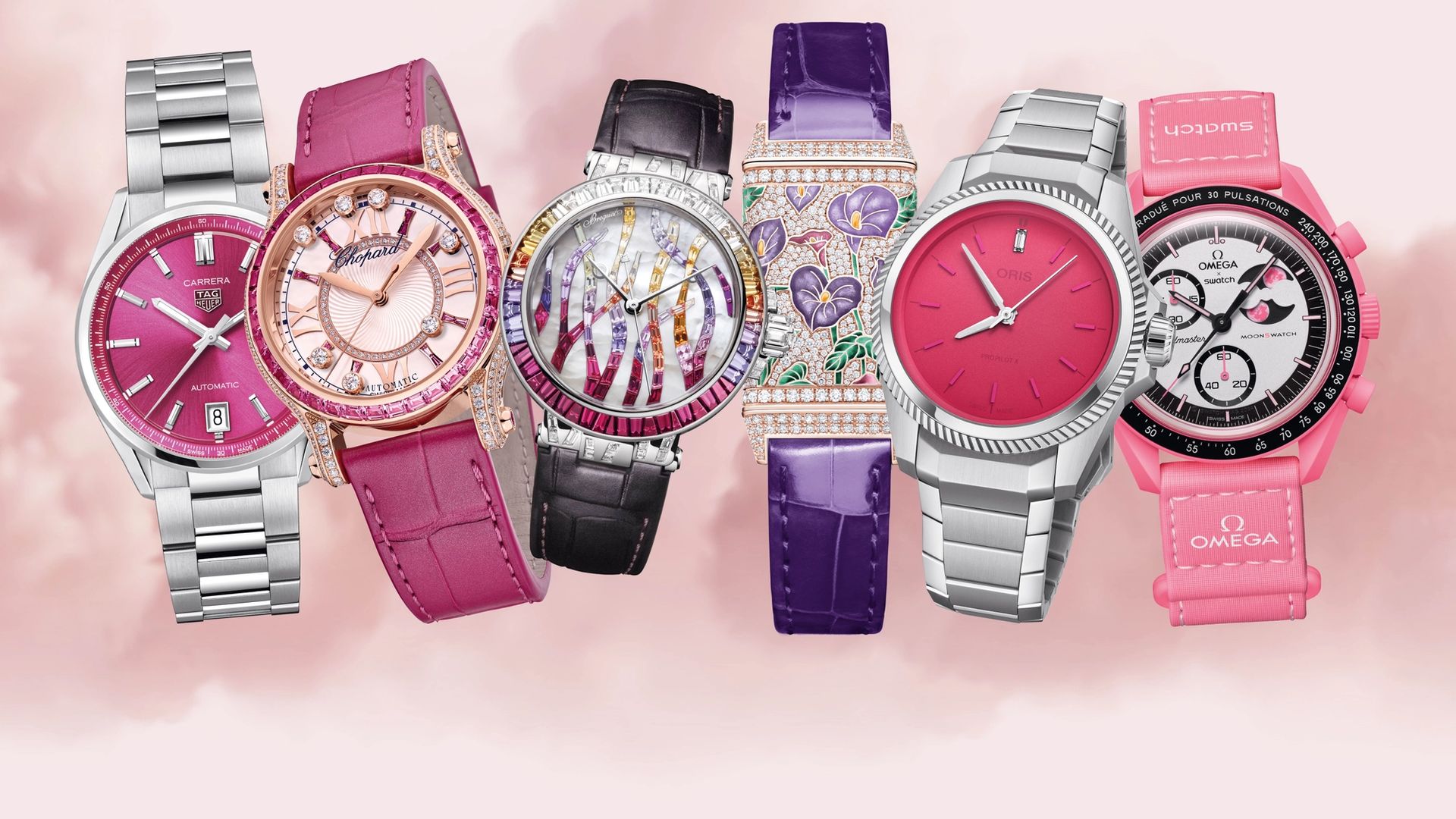 In the pink: Vivid watch tones that turn heads