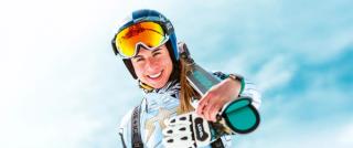Olympic snowboarder and alpine skier Ester Ledecká: "'Olympics' is a forbidden word"