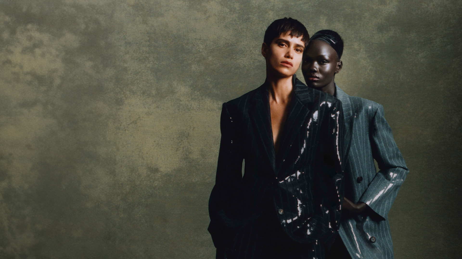 La bohème: Noir-esque evening wear collections