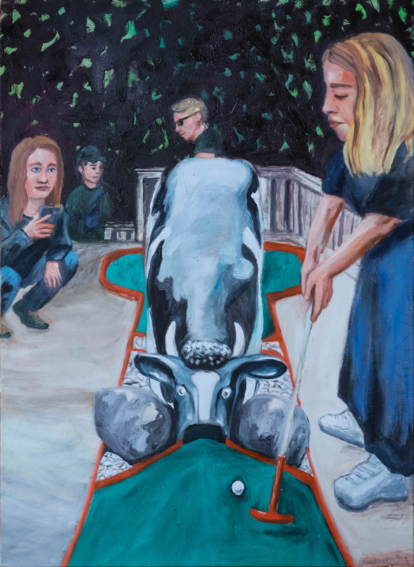 Minigolf 2022 40x55cm
